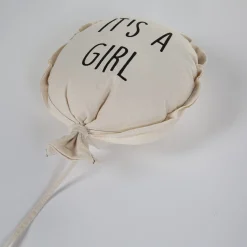 BÉABA Décoration Murale<Ballon Toile - It's A Girl - Décoration Murale - 35x26x8 Cm