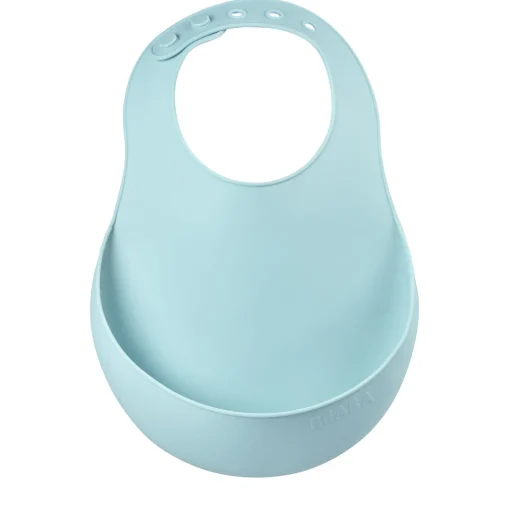 BÉABA Couverts Vaisselle Et Bavoirs<Bavoir silicone Bleu clair