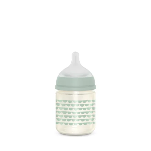 BÉABA Biberons Et Accessoires<Biberon en verre avec tétine SX Pro 120 ml débit S Bonhomia