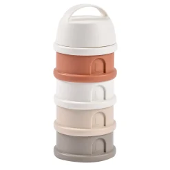 BÉABA Doseurs De Lait|Biberons Et Accessoires<Boîte doseuse de lait 4 compartiments empilables Terracotta