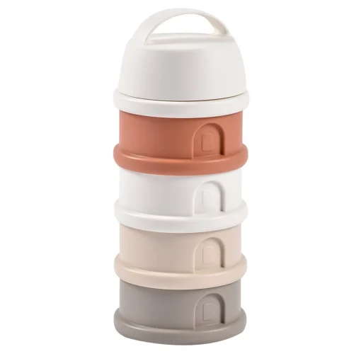 BÉABA Doseurs De Lait|Biberons Et Accessoires<Boîte doseuse de lait 4 compartiments empilables Terracotta