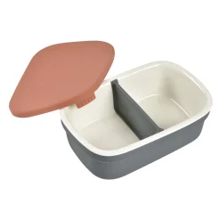 BÉABA Goûter Sain|Couverts Vaisselle Et Bavoirs<Boîte repas céramique Gris minéral/Terracotta