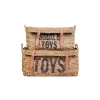 BÉABA Paniers De Rangement<Coffre à jouets en rotin Anthracite 2pcs