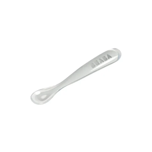 BÉABA Couverts Vaisselle Et Bavoirs<Cuillère 1er âge silicone Gris clair