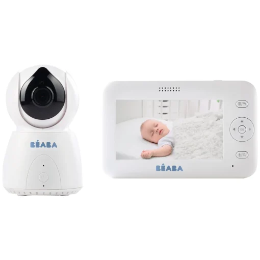 BÉABA Babyphone, Écoute-bébé<Ecoute bébé vidéo Zen+ Blanc