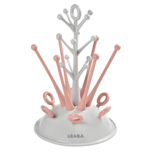 BÉABA Arbre À Biberons|Biberons Et Accessoires<Egoutte-biberons Arbre Rose