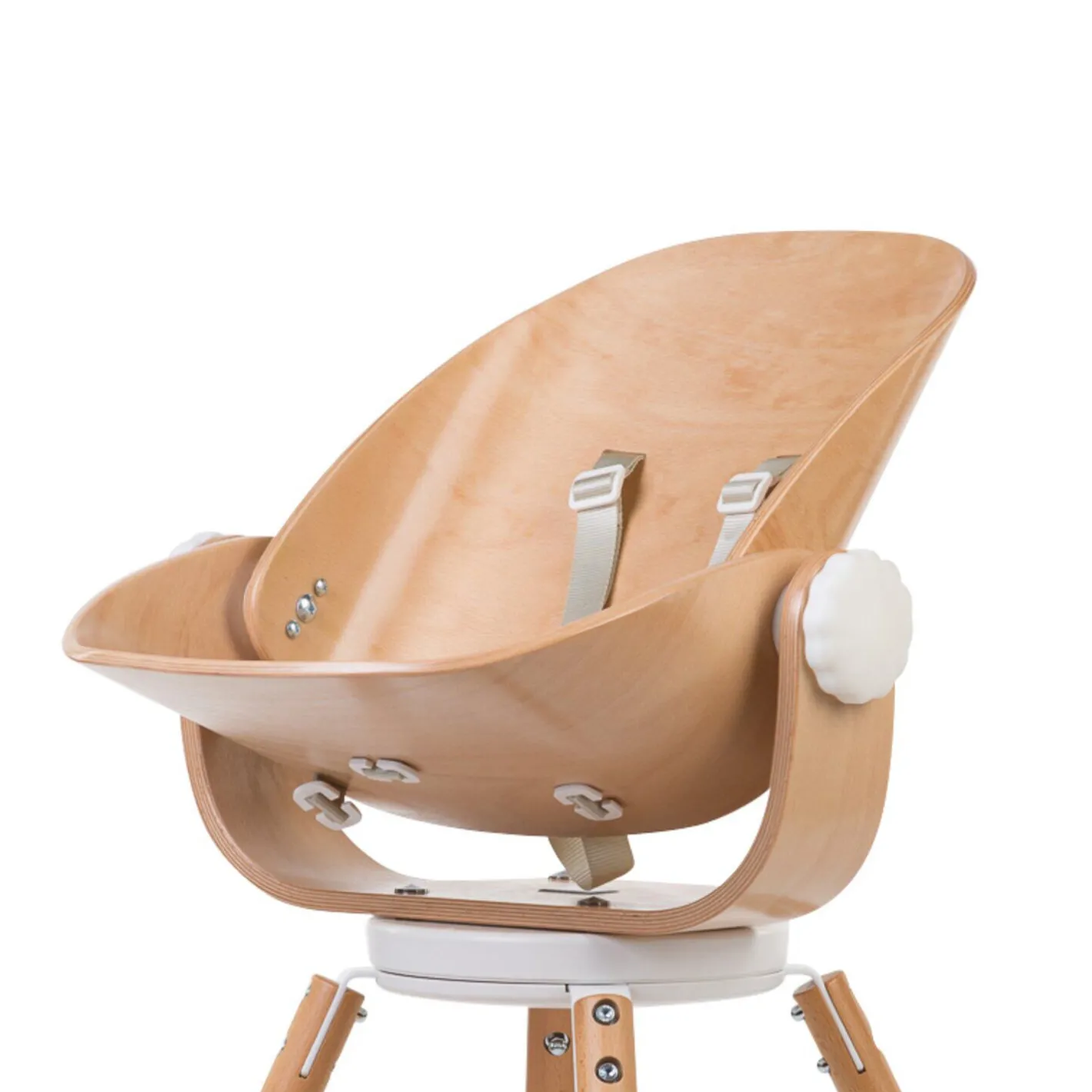 BÉABA Chaises Évolutives<Evolu Newborn Seat Pour Evolu 2 + One.80° - Bois - Blanc Nat