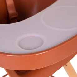 BÉABA Coussins Et Accessoires|Chaises Évolutives<Evolu Tablette De Chaise - Abs - Rouille + Napperon En Silic