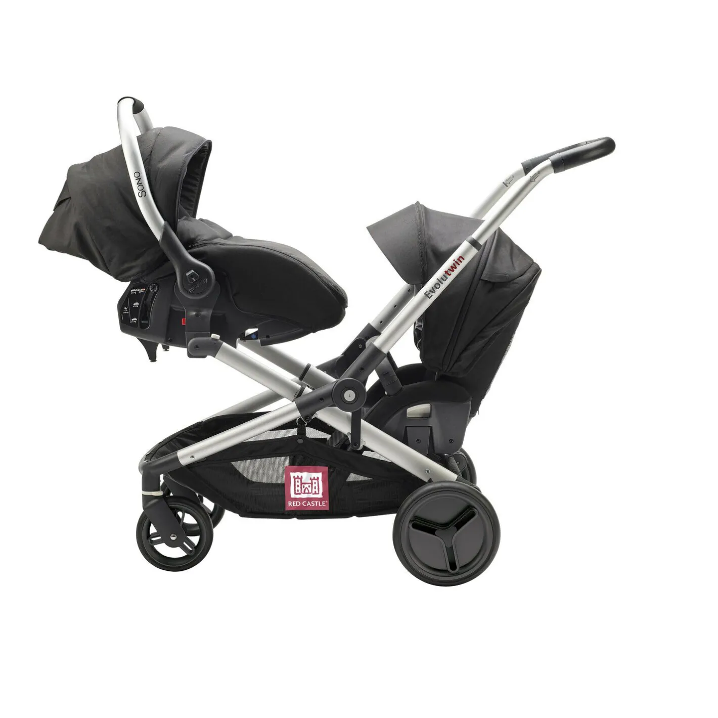 BÉABA Poussettes Et Accessoires<Evolutwin® 2 assises Noir