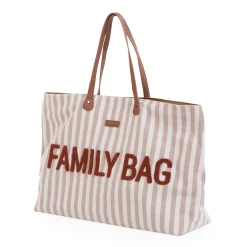BÉABA Sacs De Voyage|Sacs À Langer<Family Bag Sac à Langer - Rayures - Nude/Terracotta