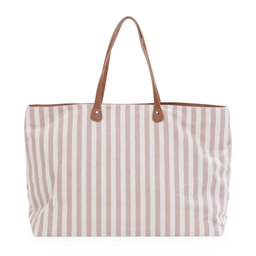 BÉABA Sacs De Voyage|Sacs À Langer<Family Bag Sac à Langer - Rayures - Nude/Terracotta