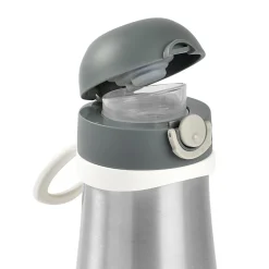 BÉABA Couverts Vaisselle Et Bavoirs|Biberons Et Accessoires<Gourde inox 350 ml Gris minéral
