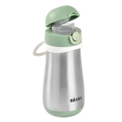 BÉABA Couverts Vaisselle Et Bavoirs|Biberons Et Accessoires<Gourde inox 350 ml Vert sauge