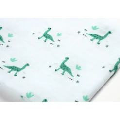 BÉABA Accessoires De Toilette|Baignoires Et Accessoires<Lot de 3 langes en coton Jurassique/Vert