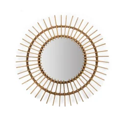 BÉABA Décoration Murale<Miroir En Rotin - Aura - 90 Cm