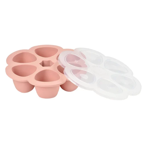 BÉABA Pots De Conservation|Pots De Conservation<Moule multiportionssilicone 6X150ml Vieux Rose