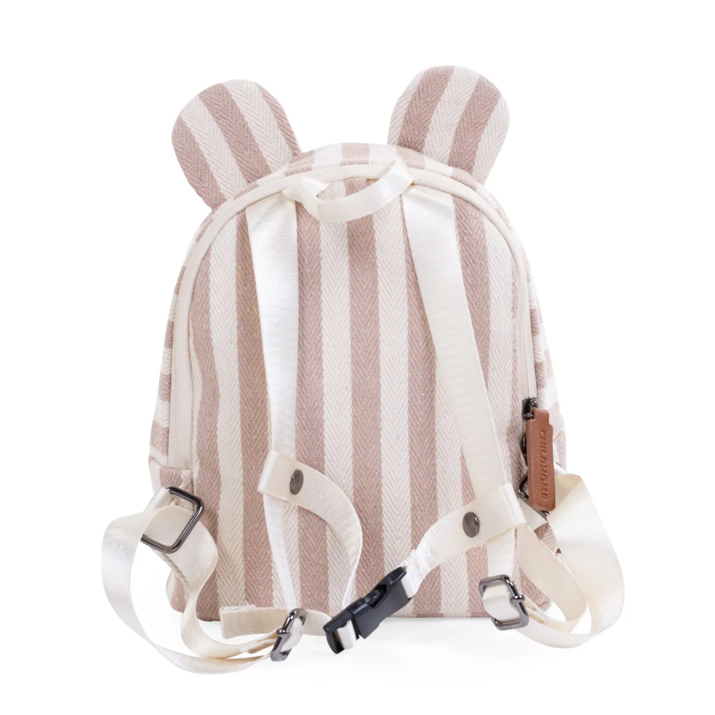 Enfant BÉABA Sacs À Dos Enfant|Cartables Enfant<My First Bag Sac a dos Enfant - Rayures - Nude/Terracotta