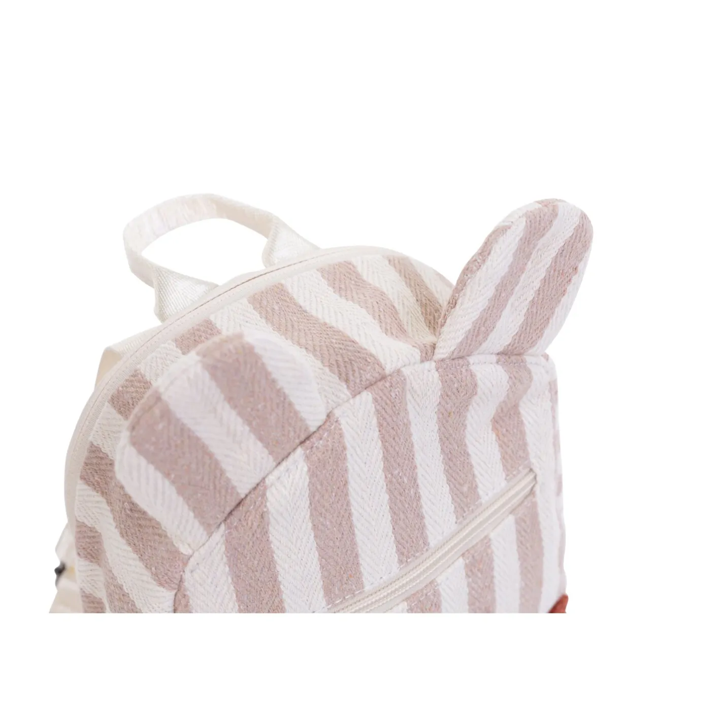 Enfant BÉABA Sacs À Dos Enfant|Cartables Enfant<My First Bag Sac a dos Enfant - Rayures - Nude/Terracotta