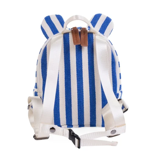 Enfant BÉABA Sacs À Dos Enfant|Cartables Enfant<My First Bag Sac a dos Enfant - Rayures - Bleu Electrique