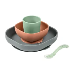 BÉABA Couverts Vaisselle Et Bavoirs<Pack Mes Premières Bouchées mineral