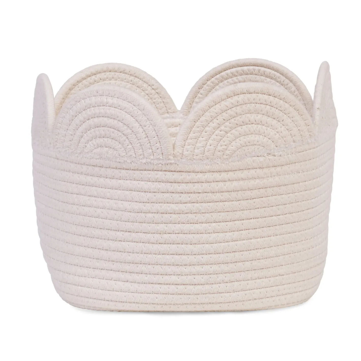 BÉABA Paniers De Rangement<Panier fleur - 30x20x15CM - Corde De Coton - Ecru