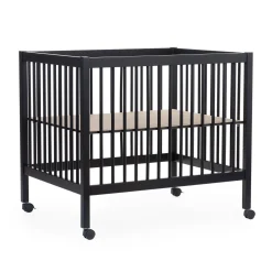 BÉABA Parcs Bébé Et Accessoires<Parc 97 + Roues - 95x75 Cm - Bois -