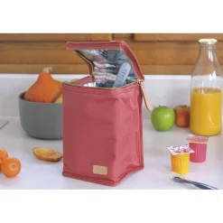 BÉABA Sacs Isotherme Bébé|Goûter Sain<Pochette repas isotherme Terracotta