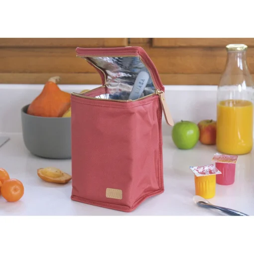 BÉABA Sacs Isotherme Bébé|Goûter Sain<Pochette repas isotherme Terracotta