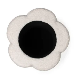 BÉABA Jouets<Pouf + Coffre à jouets Fleur blanc cassé