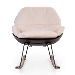BÉABA Chaises D'allaitement<Rocking Chaise A Bascule Lounge - Noir/Ecru