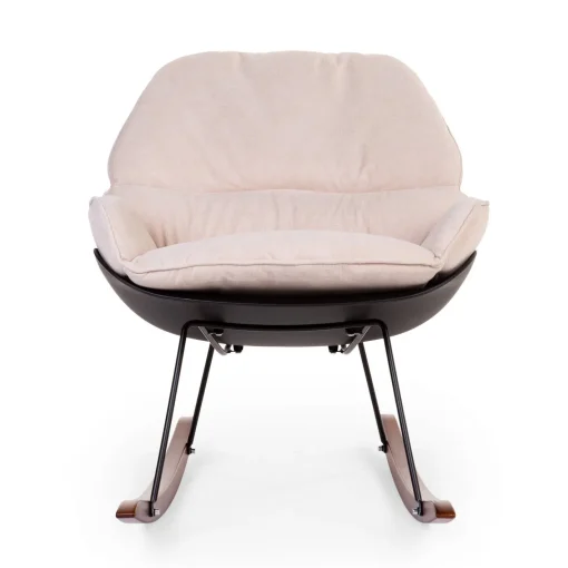 BÉABA Chaises D'allaitement<Rocking Chaise A Bascule Lounge - Noir/Ecru