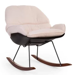 BÉABA Chaises D'allaitement<Rocking Chaise A Bascule Lounge - Noir/Ecru