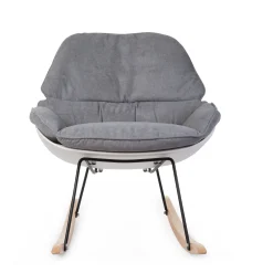 BÉABA Chaises D'allaitement<Rocking Chaise A Bascule Lounge - Blanc Gris