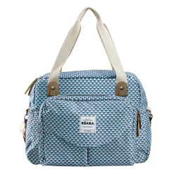 BÉABA Sacs À Langer<Sac à langer Genève Play print Bleu