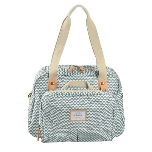 BÉABA Sacs À Langer<Sac à langer Genève Play print Vert sauge