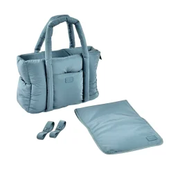 BÉABA Sacs À Langer<Sac Paris Puffy Bleu baltique