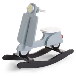 BÉABA Jouets<Scooter A Bascule - MDF - Bleu Menthe Noir