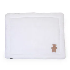 BÉABA Parcs Bébé Et Accessoires<Tapis De Parc - 75x95 Cm - Jersey Melange Beige / Muslin Ted