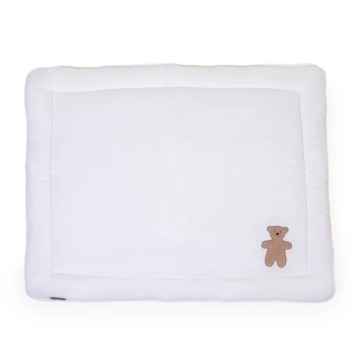BÉABA Parcs Bébé Et Accessoires<Tapis De Parc - 75x95 Cm - Jersey Melange Beige / Muslin Ted