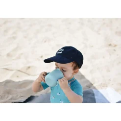 BÉABA Goûter Sain|Couverts Vaisselle Et Bavoirs<Tasse d'apprentissage silicone Bleu