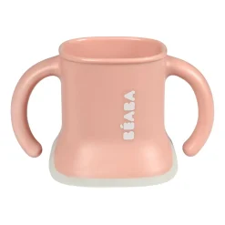 BÉABA Couverts Vaisselle Et Bavoirs|Biberons Et Accessoires<Tasse Evoluclip 3 en 1 Vieux rose