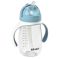 BÉABA Couverts Vaisselle Et Bavoirs|Biberons Et Accessoires<Tasse paille 300ml Bleu